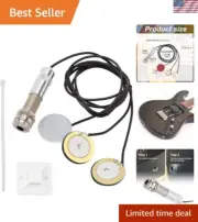 3-in-1 Self-Adhesive Piezo Pickup for Easy Amplification of String Instruments