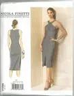 Vogue Sewing Pattern 1498, Nicola Finetti Dress, Size 6 - 14, New