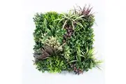 YES4HOMES 4 Artificial Plant Wall Grass Panels Vertical Garden Foliage Tile Fence 50X50 CM