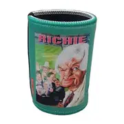 Richie Tribute Stubby Holder Cricket By Paul Harvey