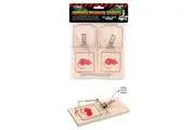 20 x Large Wooden Mouse Traps Reusable Mice Rat Snare Catcher Rodent Pest Traps