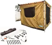 [Adventure Kings] Tent for 2.5x2.5m Awning + Illuminator 4 Bar Camping Light Kit