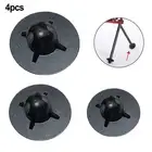 Camping Folding Chair Foot Cap Set of 4 Leg Covers for Moon Chair and Furniture