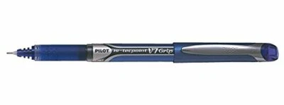 Pilot V7 Grip Liquid Ink Rollerball 0.7 mm Tip Box of 12 - Blue
