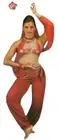Arabesque Child XS Belly Dance Costume Christmas Genie Jeannie Harem Jumpsuit