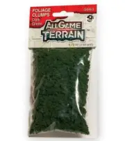 Woodland Scenics ~ Foliage Clumps ~ All Game Terrain ~ Dark Green ~ G6463
