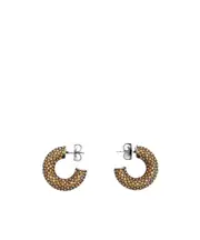 Cameron ring earrings One size Yellow
