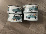 4 Rolls The Spring Shop Ribbon New