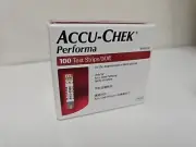 AccuChek Performa Glucose 100 Blood Test Strips Aussie Stock/Seller - EXP 2026