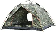 Pop-Up Tent for 3-4 Person, Camping Tent Easy Setup, Outdoor Beach Tent Portable Windproof Dome Tent for Camping Beach Hiking Mountaineering Fishing Travel Lightweight Tents
