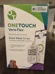 One Touch Verio Flex Blood Glucose Monitoring System for Blood Sugar SEALED