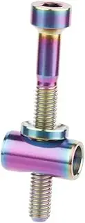 Abaodam Seatpost Bolt Titanium Nut Washer Bike Accessory for Enhanced Performance and Deformation Resistant for Bike Supply Lightweight Design for Optimal Functionality