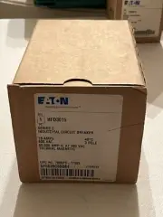 New In Box Eaton 15amp 600v Breaker HFD3015