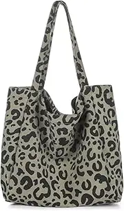 [Generic] Large Canvas Shoulder Bag, Canvas Totes Shopping Bag Large Capacity Casual Shoulder Handbags for Women