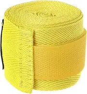 2.5m Cotton Bandage Boxing Wrist Bandage Hand Wrap Combat Protect Boxing Kickboxing Muay Thai Handwraps Training Gloves Cotton Boxing Bandage Black279 (Color : Yellow)
