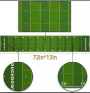 Football Field Table Runner Touchdown Game Day Tablecloth Football Theme