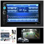 2 DIN 7" Car Radio Bluetooth Car Stereo HD Touch Screen MP5 Player SD MMC USB FM (for: Mitsubishi)