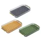 Rectangular serving tray, storage plate, water cup, drain trays with handles,