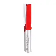 1/2" (Dia.) Double Flute Straight Bit with 1/2" Shank (12-118) , Red