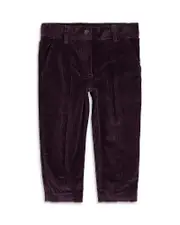 Miles the Label Girls' Plum Corduroy Girl's Pants - Little Kid