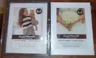 2- 5 x 7 NEW Picture Frame Set, Wall or table ready - White & Black/matte possib