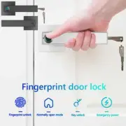 Smart Lock Digital Door Lock Semiconductor Biological Fingerprint Lock With Key