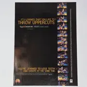 Ready 2 Rumble Boxing Sega Dreamcast Uppercuts Print Ad/Poster Promo Art