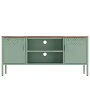 Manhattan Comfort Landen Modern 47in TV Stand with 6 Fixed Shelves