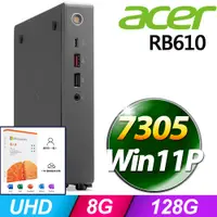 在飛比找PChome24h購物優惠-(M365 個人版) + Acer RB610(7305/4