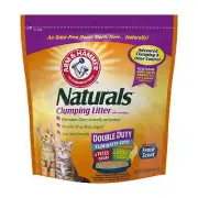 Naturals Clumping Cat Litter with Corn Fibers, Odor Control, Fresh Scent, 9 Lbs