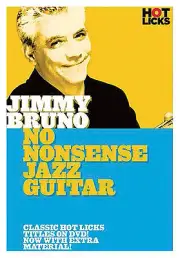 JIMMY BRUNO HOTS LICKS NO NONSENSE JAZZ GUITAR NEW DVD