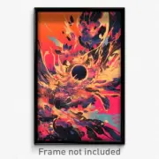 Art Poster - Elegant Canton (Psychedelic Trippy Weird 11x17 Print)