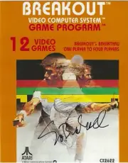 NOLAN BUSHNELL Signed 8 x 10 Photo ATARI BREAKOUT Creator VINTAGE Video Game