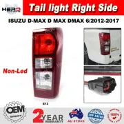 RH Right Driver Side Tail Light Lamp (Non LED) For Isuzu DMax D-Max Ute 12~17 (for: Isuzu)