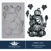 Decoupage Queen, Silicone Mould, Limited Edition, Pumpkin Patch, Halloween, Fall
