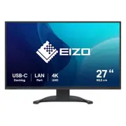 EIZO FlexScan EV2740X-BK computer monitor 68.6 cm (27") 3840 x 2160 pixels 4K Ul