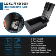 Barska AX12656 Steel Plate Underground Hidden Floor Safe Box Gun Money Jewelry