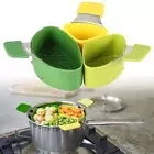 3Pcs/Set Saucepan Divider Steamer Basket Triple Divider Nest Cooking Strainers