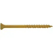 #10 x 3-1/2 in. Star Drive Flat-Head Wood Deck Screws (1 lb./Box) - pack of 56