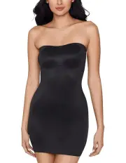 [Miraclesuit Shapewear] Convertible-To-Strapless Multiway Shaping Slip Dress in Black