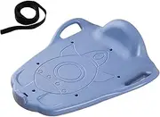 TENOL Floor Balance Board Sitting Balance Board, Coordination Preschool with Handle Roller, Balance Training Board Toy for Outdoor Home