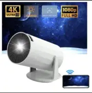 Android 11 Projector, Portable Home Theatre Compatible /EU Plug-US Adapter Inc.