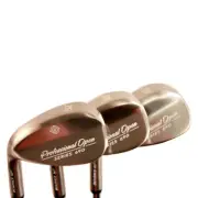 (LH) Series 690 Senior Ladies Wedge Set: 52° GW 56° SW 60° LW, Arthritic Grip