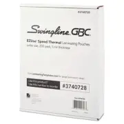 GBC 3740728 EZUse 9" x 11.5" 5 mil Thermal Laminating Pouches - GC (200/PK) New