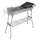 Asador Parrilla de Acero Inoxidable Parilla Grill estufa portatil asadores carbo