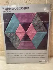 KALEIDOSCOPE Block OF THE MONTH 6 WEB Jo Ann Quilt BOM Joann Kit Pattern Fabric