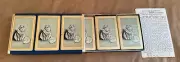 SEALED Duratone Samba 3 Deck Canasta playing cards Cat & Rules Marshall Field Co