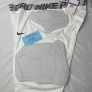 Nike AQ0751-100 Pro Hyperstrong Padded Compression Football Shorts White - 3XL