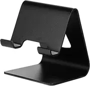2Pcs Aluminum Alloy Phone Stand Holders Simple Structure Mobile Phone Brackets for Desk Office Home Support for Smartphones and Devices