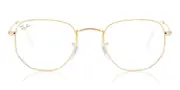 Ray-Ban RB3548 Blue-Light Block 9196BF Men's Glasses Gold Size 51 - Private Health Rebate - Blue Light Block Available